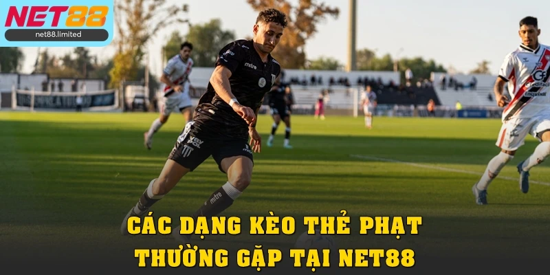 Tìm Hiểu Kèo Thẻ Phạt Từ A Đến Z Và Mẹo Soi Kèo Hiệu Quả 3 Các dạng kèo thẻ phạt thường gặp tại Net88